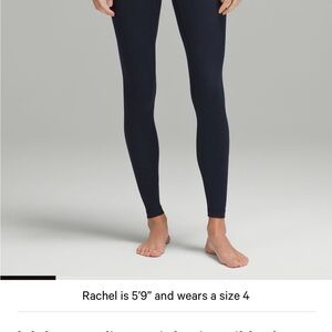 lululemon athletica Deep Blue Leggings